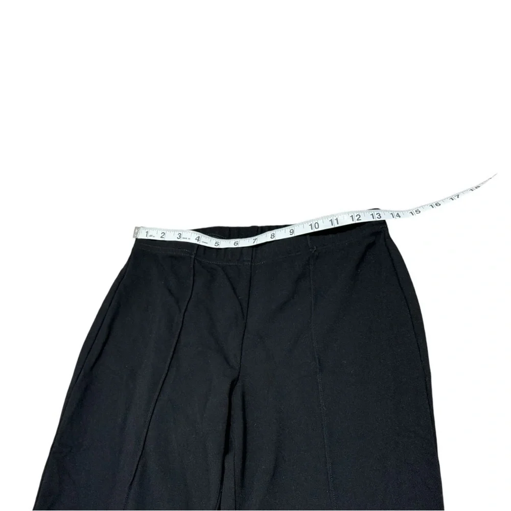 St. John Caviar High Rise Stretchy Casual Pants Leggings Size 4‎